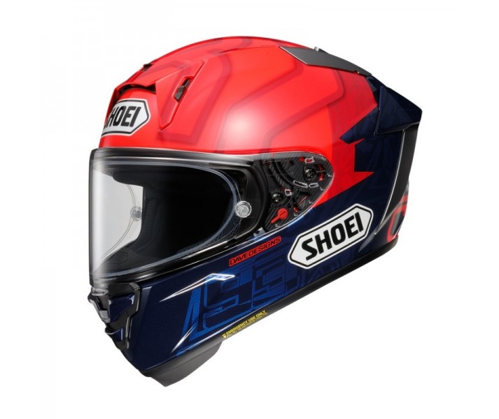 Casco Shoei X-Spr Pro Marquez 7 Tc1 Rojo Azul |CSXSP11012|