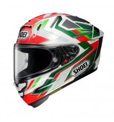 Casco Shoei X-Spr Pro Escalate Tc4 Verde Blanco Rojo |CSXSP12042|