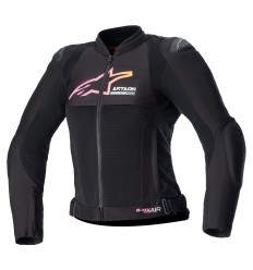 Chaqueta Alpinestars Mujer Stella SMX Air Negro Rosa |3316523|