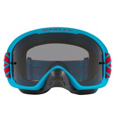 Máscara Oakley OFrame 2.0 Pro Mx Motion Azul Lente Gris Oscuro |8007490001|