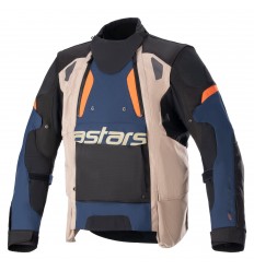 Chaqueta Alpinestars Halo Drystar Azul Khaki Negro |3204822-7194|