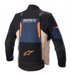 Chaqueta Alpinestars Halo Drystar Azul Khaki Negro |3204822-7194|