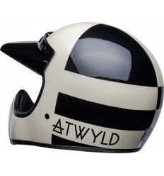 Casco Bell Moto 3 Atwyld Orbit Negro Blanco |8007744001|