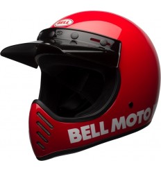 Casco Bell Moto 3 Classic Rojo Brillo |8007745005|