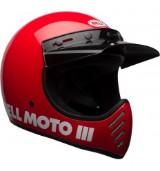 Casco Bell Moto 3 Classic Rojo Brillo |8007745005|