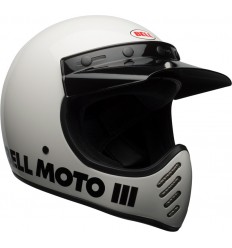 Casco Bell Moto 3 Classic Blanco Brillo |8007745009|