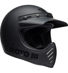 Casco Bell Moto 3 Classic Blackout Mate Brillo |8007745014|