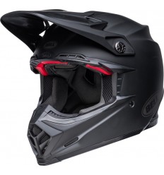 Casco Bell Moto 9S Flex Solid Negro Mate |8007497001|