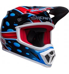 Casco Bell Mx 9 Mips Mcgrath Showtime 23 Negro Rojo Azul |8007750001|