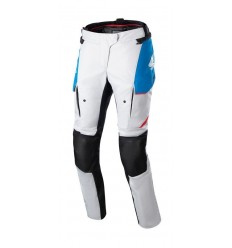 Pantalón Alpinestars Honda Stella Andes V3 Drystar Gris Azul Rojo Brillo