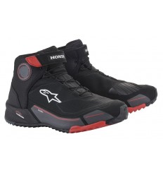 Zapatillas Alpinestars Honda Cr-X Drystar Riding Negro Rojo Gris |2611721-1031|