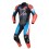 Mono Alpinestars Honda Gp Force Leather Suit Negro Brillo Rojo Azul