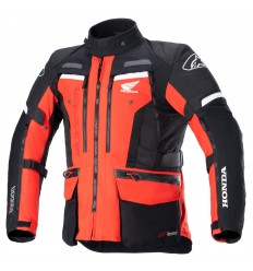 Chaqueta Alpinestars Honda Bogota' Pro Drystar Brillo Rojo Negro |3206723-3031|