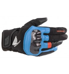 Guantes Alpinestars Honda Smx Z Drystar Negro Azul Brillo Rojo |3527321-1737|