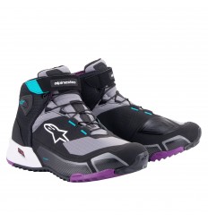 Zapatilla Alpinestars Mujer Cr-X Drystar Riding Ng/Gr/Azul |2611523-1370|