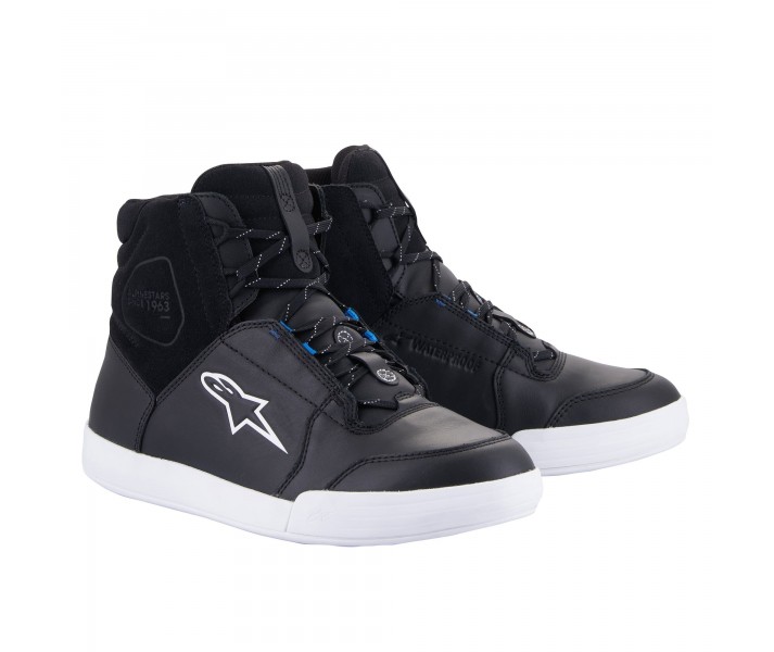 Zapatilla Alpinestars Chrome Dystar Negro Blanco Azul |2543123-157|