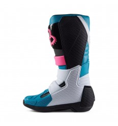 Botas Fox Comp Azul Rosa |28373-551|