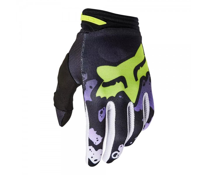 Guantes Fox 180 Morphic Negro Amarillo |30418-019|