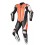 Mono Alpinestars Racing Absolute V2 1 Pc Leather Rojo Fluor Blanco Negro