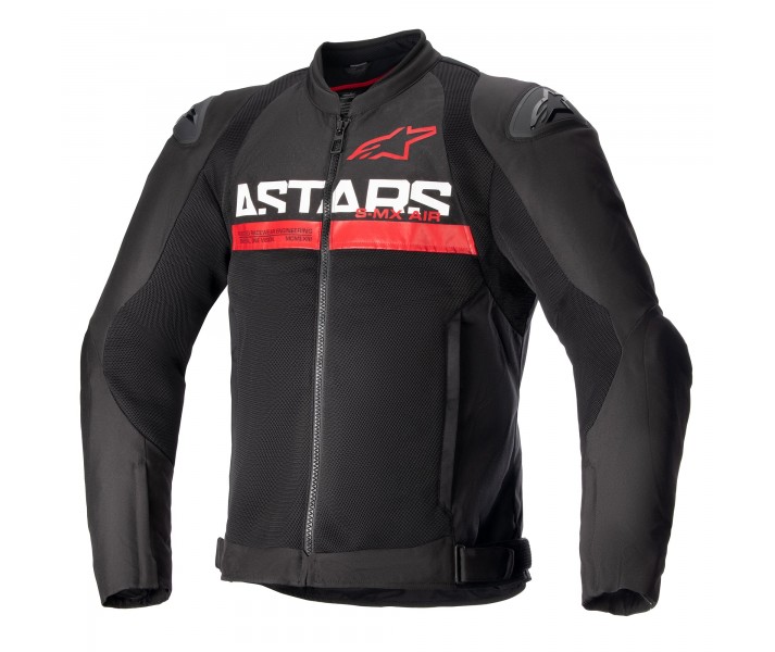 Chaqueta Alpinestars Smx Air Negro Brillo Rojo |3306523-1303|