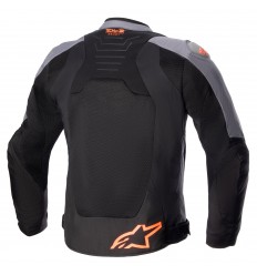 Chaqueta Alpinestars Smx Air Gris Oscuro Negro Naranja Fluor |3306523-914|