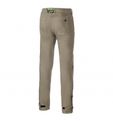 Pantalón Alpinestars Stratos Regular Fit Tech Riding Military Verde |3327823-608