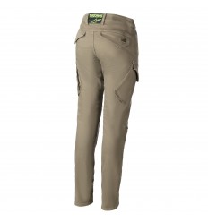 Pantalón Alpinestars Mujer Caliber Tech Riding Military Verde |3337723-608|