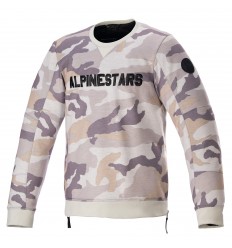 Sudadera Alpinestars Legit Crew Fleece Camo Gris Claro |4201023-927|