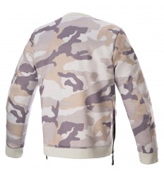 Sudadera Alpinestars Legit Crew Fleece Camo Gris Claro |4201023-927|