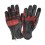 Guantes Verano ByCity Amsterdam Negro Rojo |1000149|