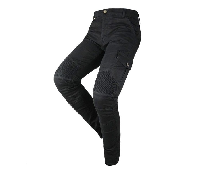 Pantalón ByCity Mujer Mixed Slim III Negro |5000074|