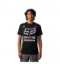 Camiseta Fox Fox X Honda II Negro |30527-001|
