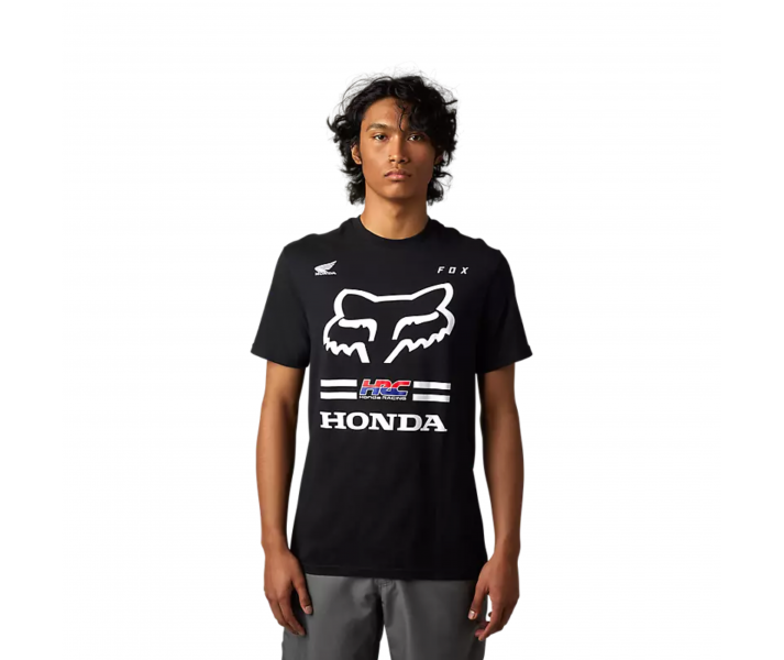 Camiseta Fox Fox X Honda II Negro |30527-001|