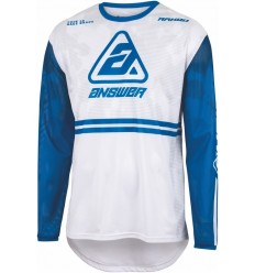 Camiseta Answer Arkon Trials Azul Blanco |8007543007|