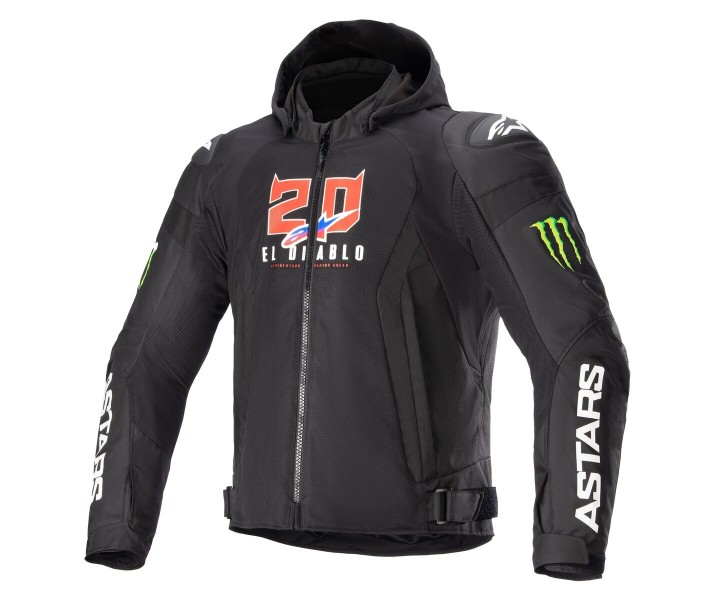 Chaqueta Alpinestars FQ20 Zaca Air Monster Negro |3307523-12|
