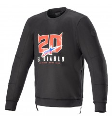 Sudadera Alpinestars FQ20 Legit Crew Negro |4201223-1303|