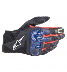 Guantes Alpinestars FQ20 SMX-1 Air V2 Monster Negro Rojo |3571523-1261|