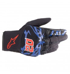 Guantes Alpinestars FQ20 Copper Negro Azul |3565423-1737|