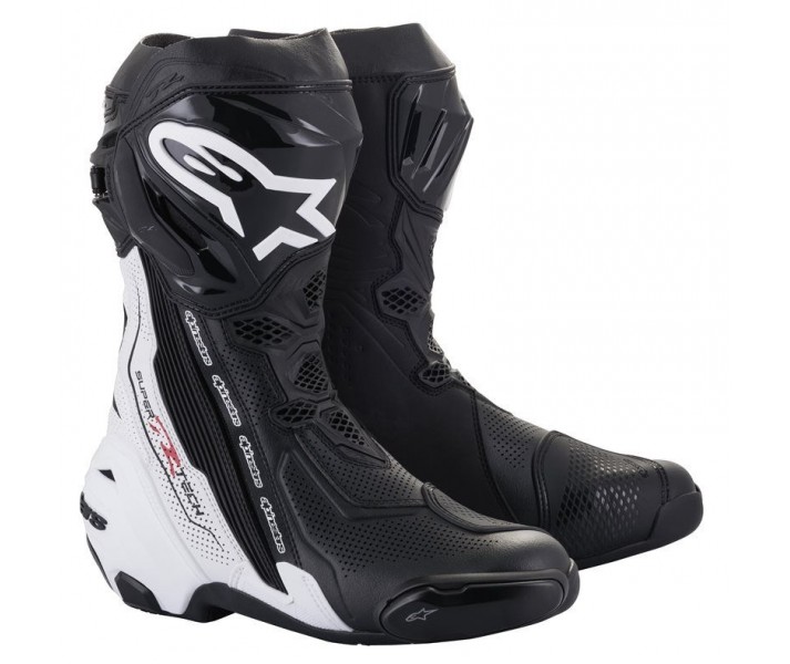 Botas Alpinestars Supertech R Vented Negro Blanco |2220121-12|