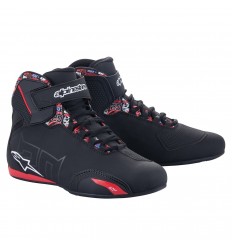 Botas Alpinestars FQ20 Sektor Negro Rojo |2514523-1303|