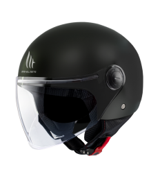 Casco Mt Street S Solid A1 Negro Mate |13380000101|