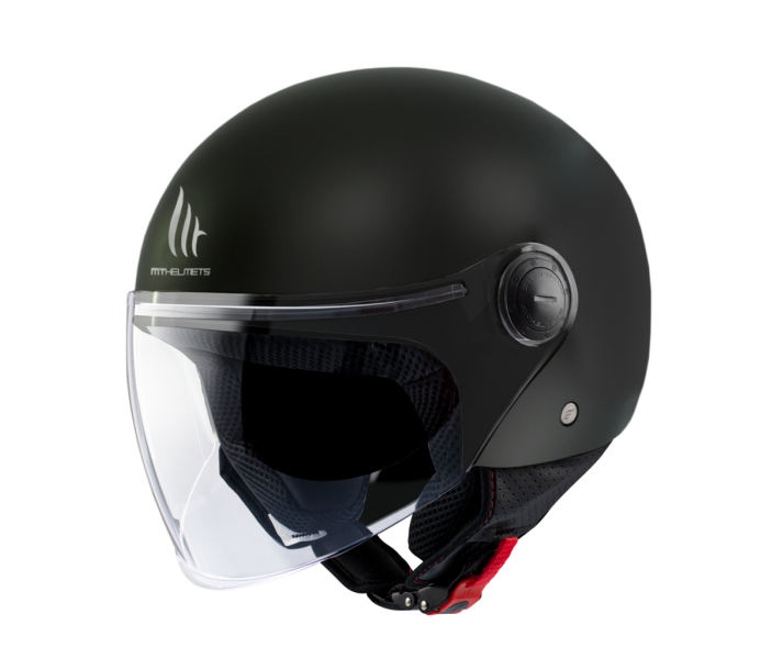 Casco Mt Street S Solid A1 Negro Mate |13380000101|