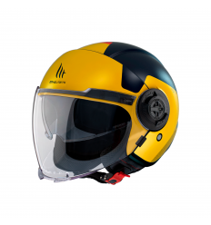 Casco Mt Viale Sv S Beta D3 Amarillo Mate |13254313331|