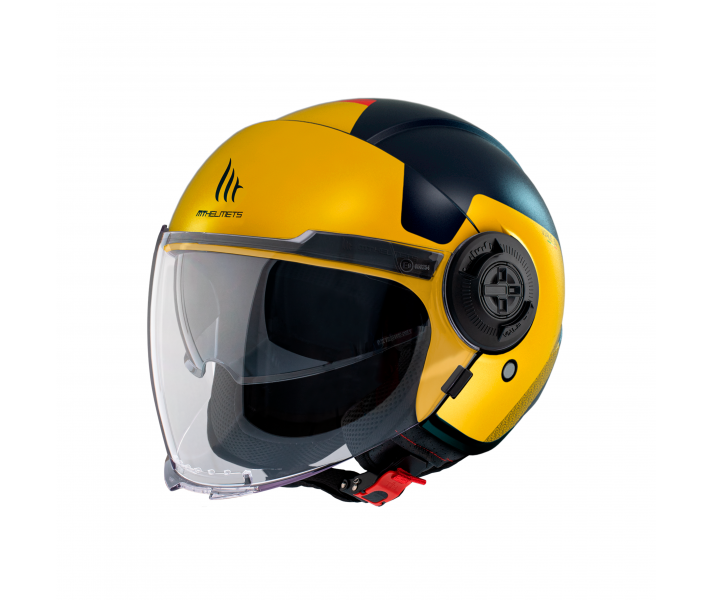 Casco Mt Viale Sv S Beta D3 Amarillo Mate |13254313331|