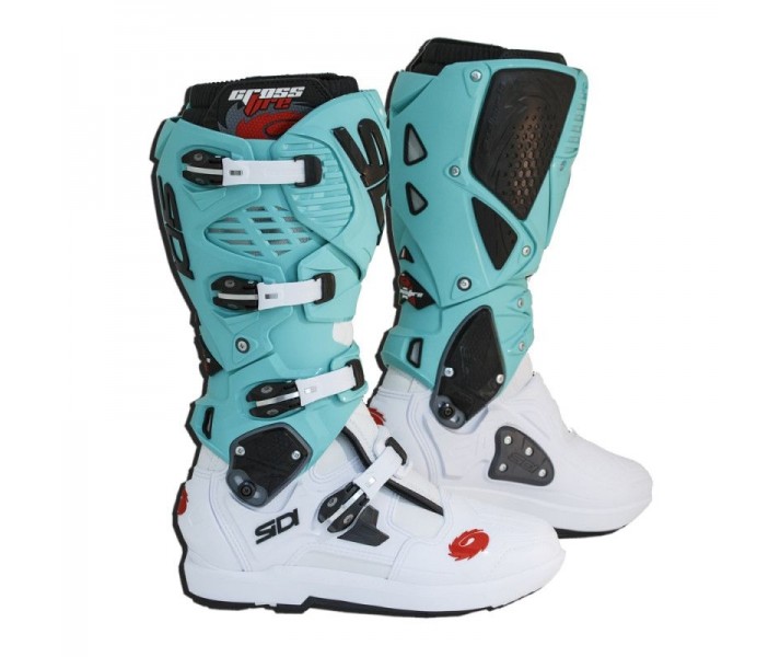Botas Sidi Crossfire 3 Srs Limited Edition Blanco Verde |BOSOF32173|