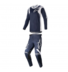 Traje Alpinestars Racer Hoen Night Navy Blanco