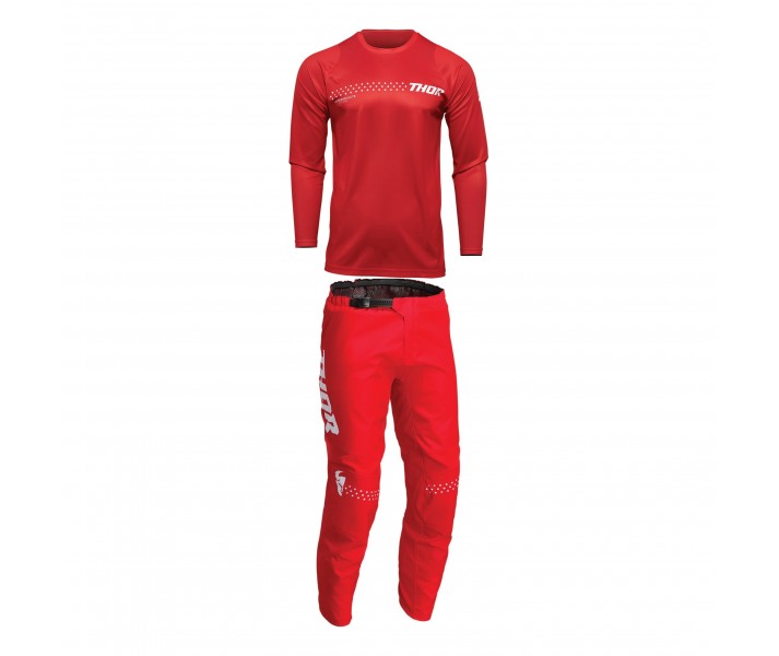 Traje Thor Infantil Minimal Rojo