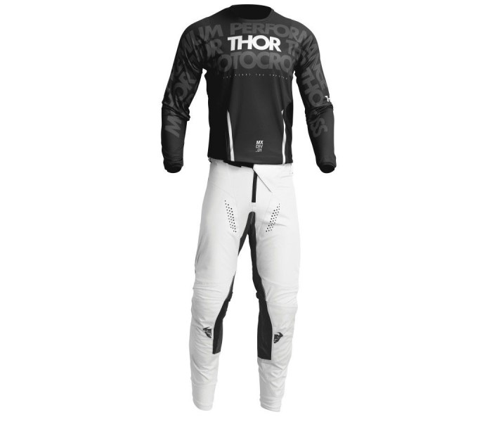 Traje Thor Pulse Mono Negro Blanco