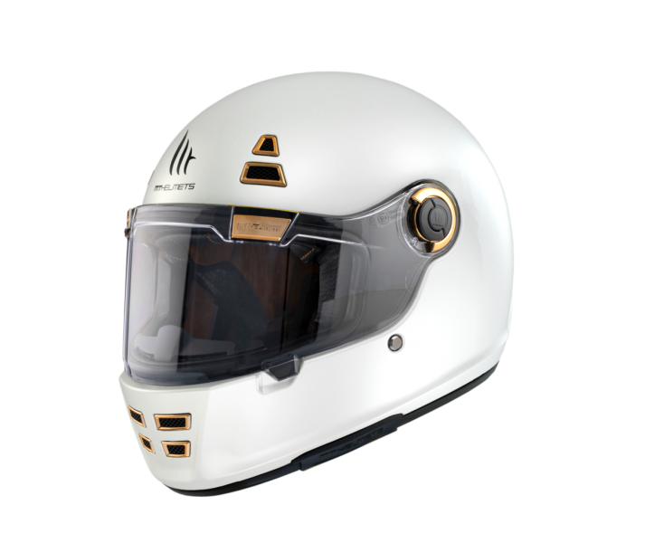 Casco Mt Jarama Solid Blanco Perla Brillo |13190000003|