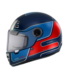 Casco Mt Jarama Baux D7 Azul Mate |13199313733|